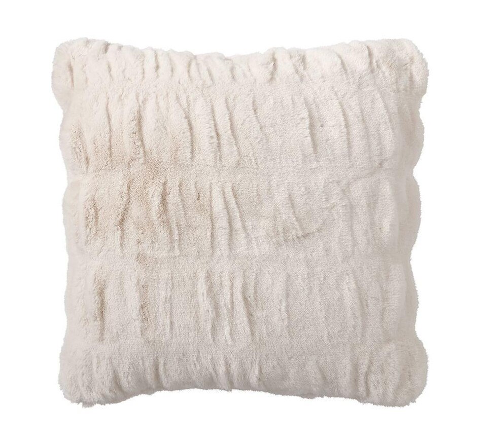 Faux Fur Ruched Cushion Covers Pottery Barn Australia